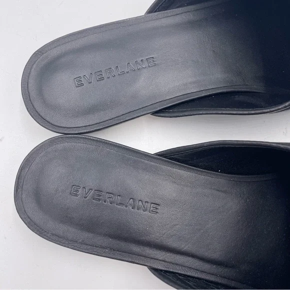 Everlane Black Leather Mules - Picture 12 of 13